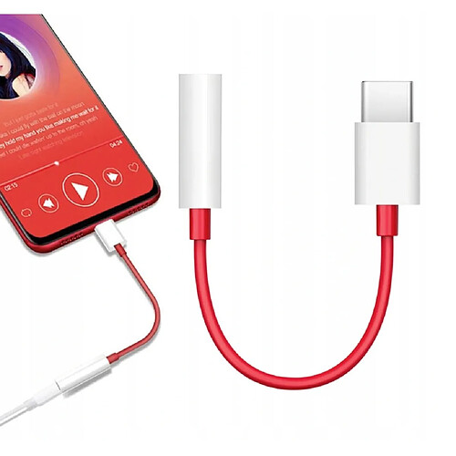 GUPBOO Adaptateur USB-C pour OnePlus 8T - Jack 3,5 mm,JL1955