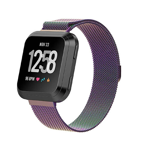 Milanese Loop Metal Replacement Bracelet Strap Bracelets pour Fitbit Versa