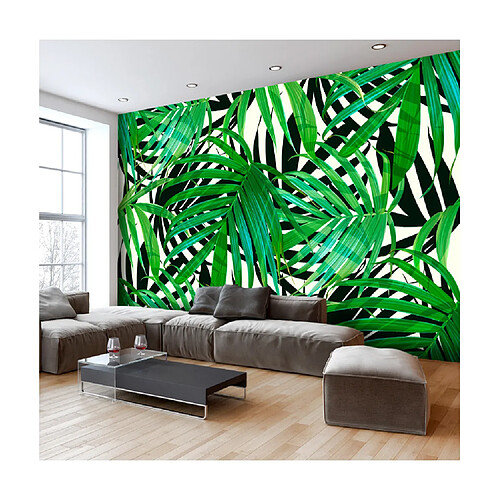 Artgeist Papier peint - Tropical Leaves [350x245]