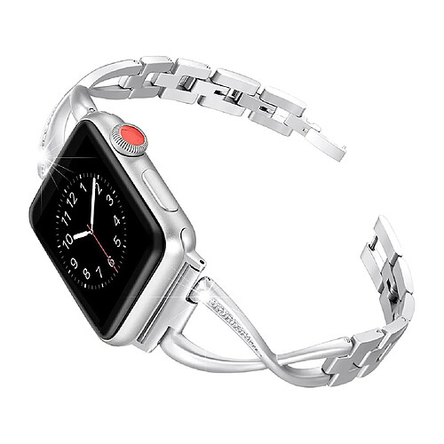 Eko Bracelet pour Apple Watch 38/40/41mm en acier inoxydable Infinity Argent