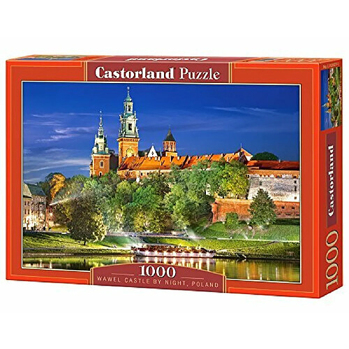 castorland chAteau de Wawel la nuit, Pologne Puzzle (1000 piAces)