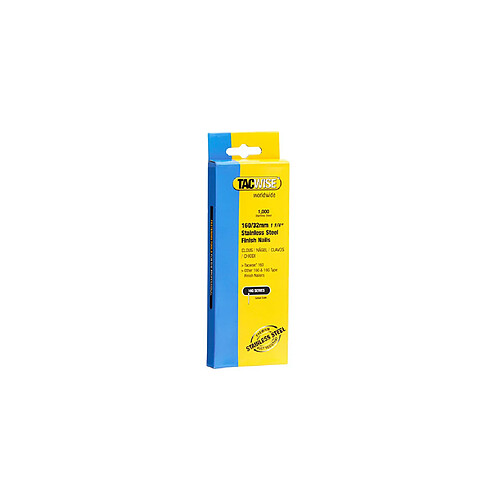 Boîte de 1000 clous de finition en acier inoxydable de type 16G L. 32 mm - TA-1096 - Tacwise