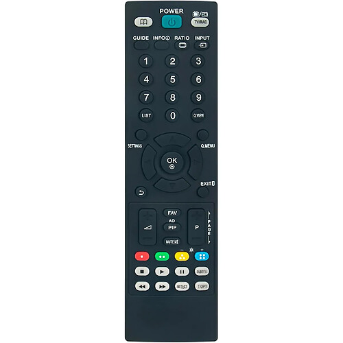 SANAG Telecommande Rechange Pour Lg Tv 32Ls5600 27Ls5400 32Ls359S 42Ls5600 22Ls3500 32Cs460 32Ls359S-Zc 42Pa4500 42Pa4500Zf M2432D M2752D-Pr Dm2352D M2352D 26Ls3500 M2232Dpz