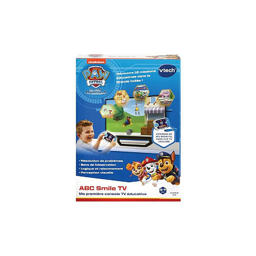 Jeu éducatif Vtech Pat Patrouille ABC Smile TV Bleu