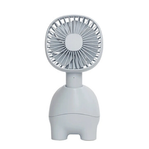 Ventilateur pour Animaux de Compagnie Ventilateur de Refroidissement Muet Portatif Rechargeable de Couleur BLEUE