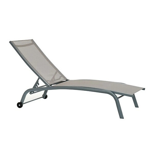 Chaise Longue DKD Home Decor Avec Roues