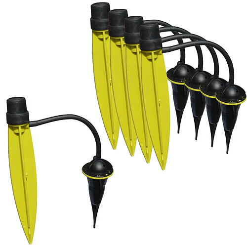 Iriso Goutteurs sur pied arrosage régulier Lot de 5.