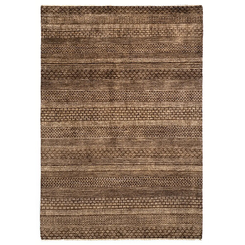 Vidal Tapis de laine 248x173 brun Juma