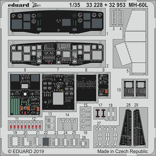 MH-60L for Kitty Hawk - 1:35e - Eduard Accessories