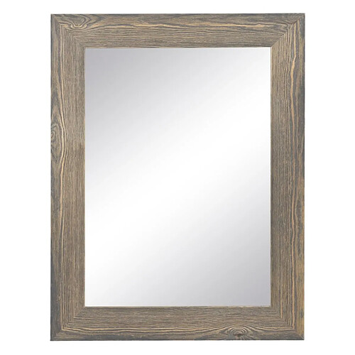 BigBuy Home Miroir mural 66 x 2 x 86 cm Gris