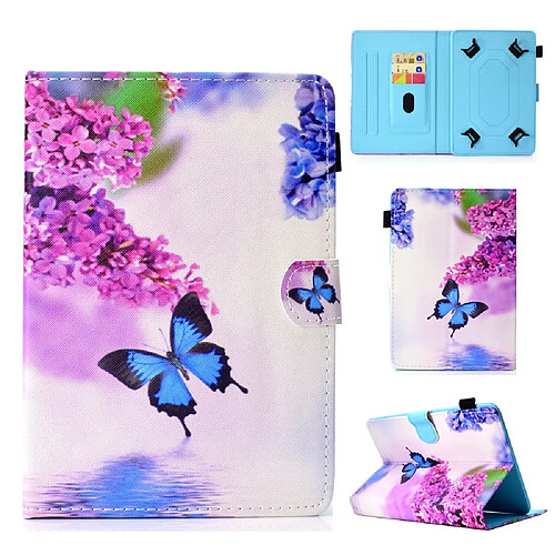 Etui en PU papillon pour votre Tablet 8-inch