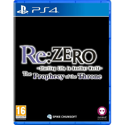 Just For Games Re ZERO Starting Life in Another World The Prophecy of the Throne Badge Edition PS4