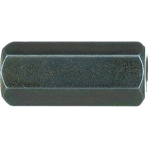 raccord jonction - héxagonal - 8 x 125 - longueur 20 mm - 10 pièces - novipro 533565