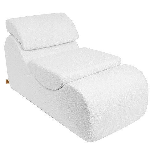 MeowBaby Chaise Longue Ondulée en Mousse pour Enfants