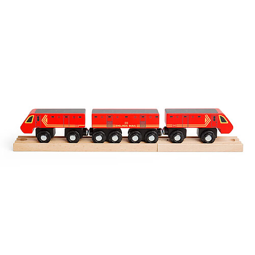 Bigjigs Rail Train postal en bois