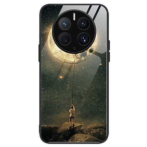 Coque en TPU anti-rayures, anti-chocs pour votre Huawei Mate 50 Pro 4G - lune