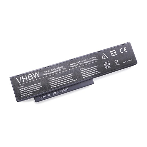 vhbw Batterie remplacement pour EUP-PE1-4-22, 7813540000, 7813570000, 2C.20770.001 pour laptop (4400mAh, 11,1V, Li-ion)