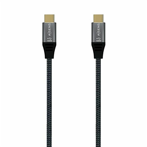 Câble USB C Aisens A107-0670 0,6 m Gris