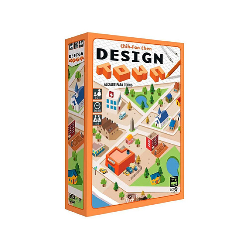 SD GAMES - Jeu de société Design Town