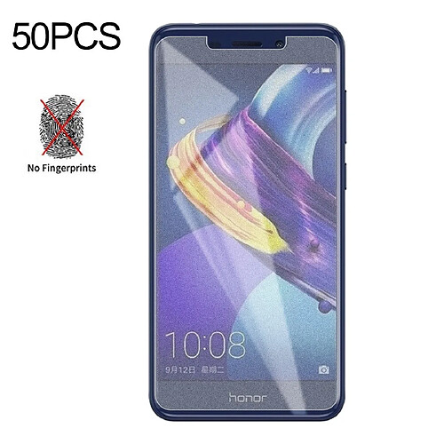 Wewoo Film de verre trempé de mat non-plein de 50 PCS pour Huawei Honor V9 Playpas de paquet de vente au détail