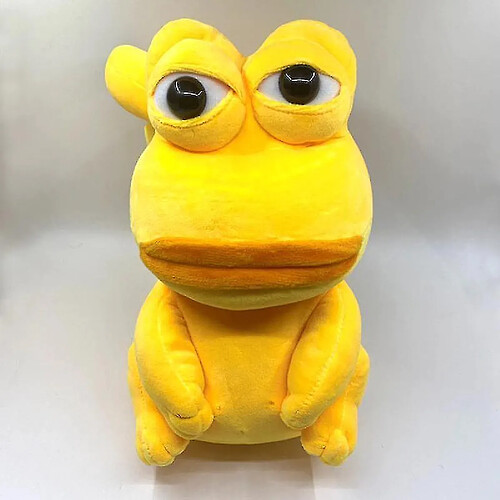 Universal 26cm grenouille pikachu toys toys animaux pelucheux toys pour enfants | films et télévision (jaune)