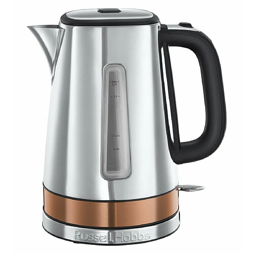 Bouilloire sans fil 1.7l 2400w inox/cuivre - 24280-70 - RUSSELL HOBBS