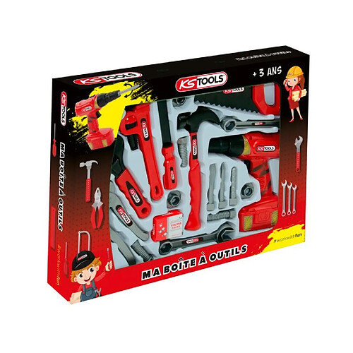 KS TOOLS Coffret d'outils pour enfants