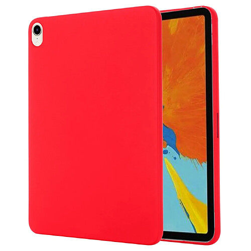 Coque en silicone antichoc rouge pour votre iPad mini (2021)