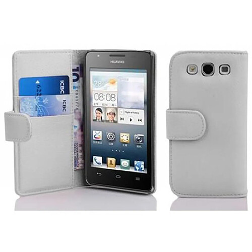 Cadorabo Coque Huawei ASCEND G510 / G520 / G525 Etui en Blanc