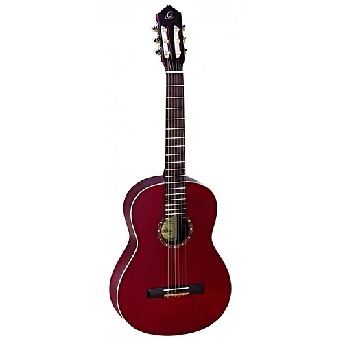 Ortega R121 - Guitare classique 4/4 - Bordeaux brillant (+housse)