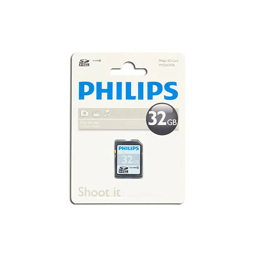 Philips FM32SD45B Carte mémoire flash 32 Go Class 10 SDHC