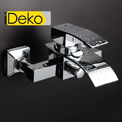 iDeko®Robinet Mitigeur cascade de douche baignoire