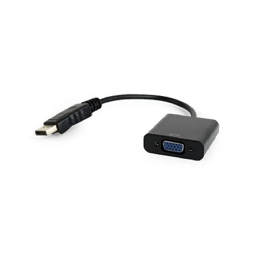 Gembird A-DPM-VGAF-02 adaptateur et connecteur de câbles Displayport VGA Noir