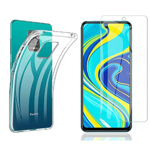 Xeptio Protection Xiaomi Redmi Note 9 PRO : Coque Gel de Protection en TPU Invisible arrière Transparente ET Protection écran classique