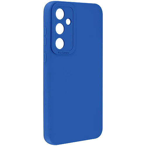 Avizar Coque pour Samsung Galaxy A54 5G Silicone Mat Toucher Doux Bleu