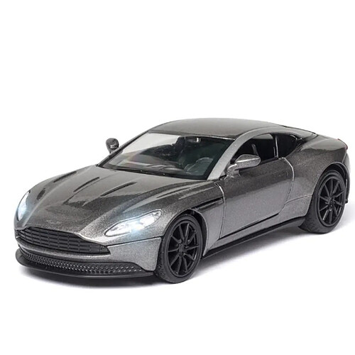 Universal 1: 32 Aston Martin DB11 AMR Voiture jouet moulée sous pression Modèle de voiture jouet en métal Haute simulation Retour à la collection Jouets pour enfants | Voiture jouet moulée sous pression(Argent)