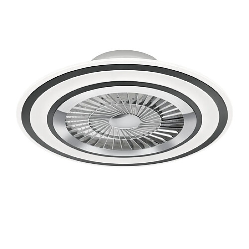 Lumière Ventilateur de Plafond Moderne Flaga Noir Mat 3000-6500K Télécommande