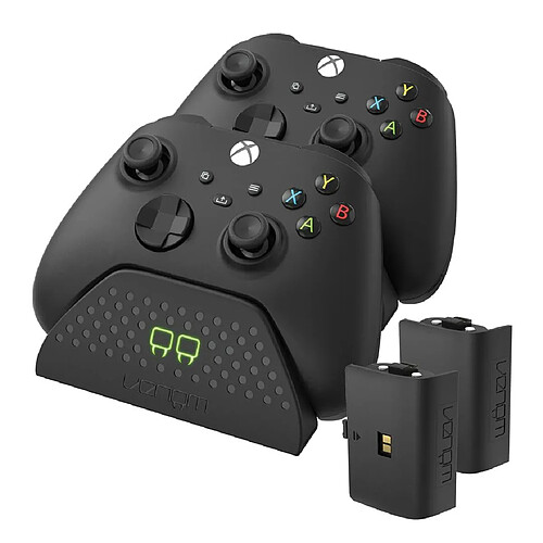 Venom Station de Charge Double pour Xbox avec 2 Batteries Rechargeables - Noir (Xbox Series X/Xbox Series S) VS2881