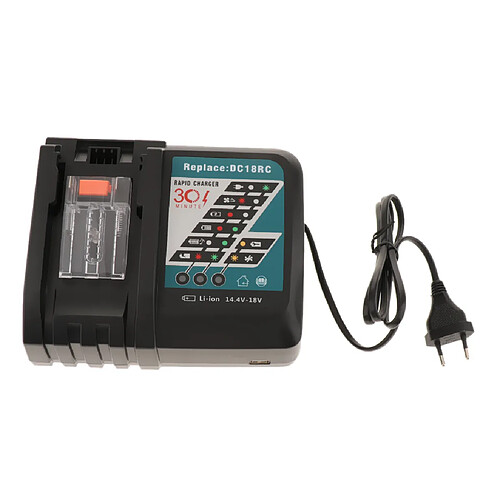 chargeur de batterie dc18rc li-ion pour batterie lithium-ion 14.4v-18v