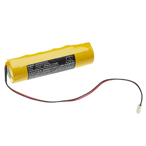 vhbw Pile remplacement pour Jablotron 2CR34615 pour système d'alarme (12000mAh, 6V, Li-MnO2)