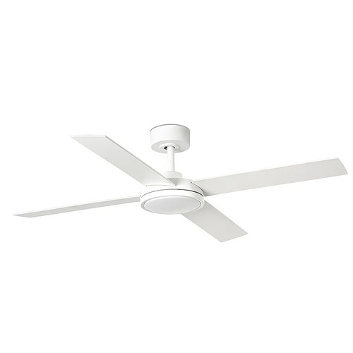 Faro Barcelona Grand ventilateur de plafond LED blanc DC 6 vitesses