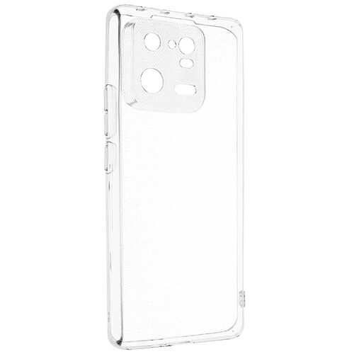 Avizar Coque pour Xiaomi 13 Silicone Gel fine Anti-jaunissement Transparent