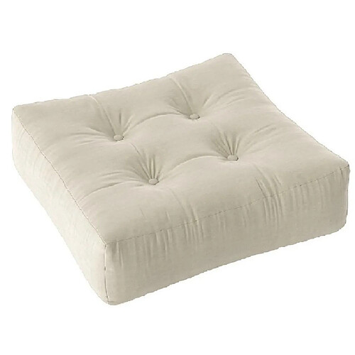 Inside 75 Pouf futon standard MORE POUF coloris beige