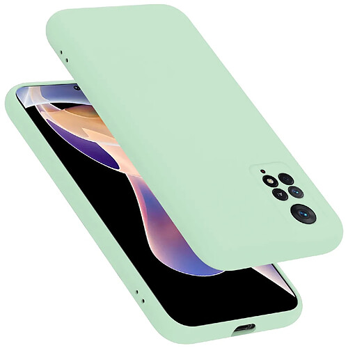 Cadorabo Coque Xiaomi RedMi NOTE 11 PRO 4G / 5G Etui en Vert