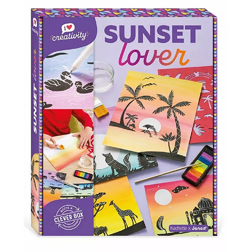 Juratoys-Janod Sunset Lover Coffret Creatif peinture