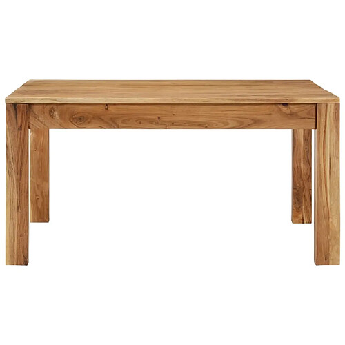 ComfortXL Table Basse 80x80x40 Cm Bois D'acacia Massif