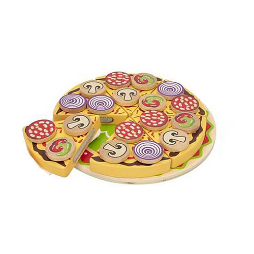 Pizza Color Baby Woomax 27 Pièces Bois MDF