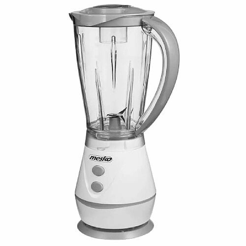 Mesko MS 4060 G Mixeur 500W 1L 2 Vitesses Manuel Lame Pétrisseuse Acier Inoxydable Gris