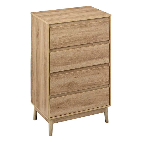 Five Simply Smart Commode 4 tiroirs Liam - Marron