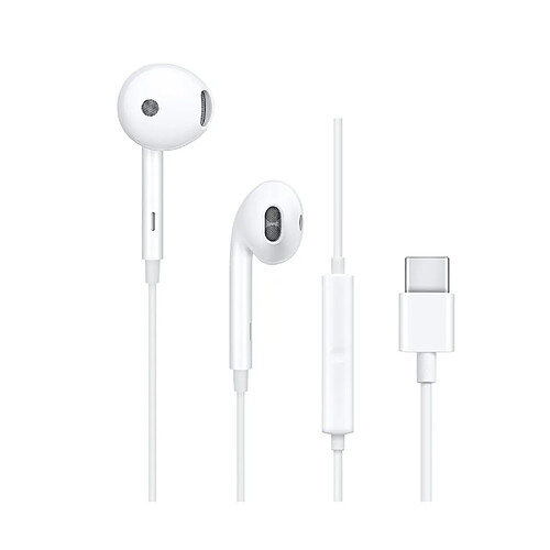 Oppo MH135 Earphone Auricolari Type C Cuffie Stereo Microfono Filo